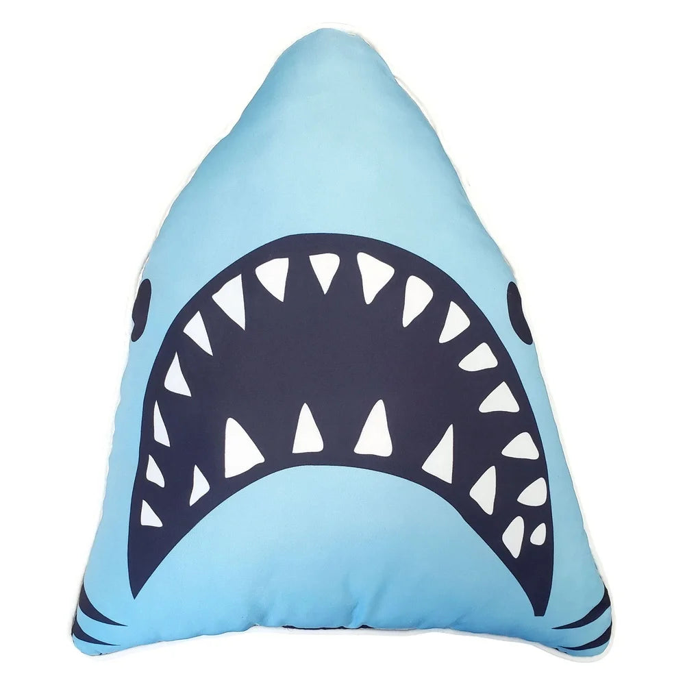 Kids Shark Adventure Full Bed In A Bag Set With Comforter Decorative Pillow 8 Piece Microfiber Bedding - Happy Home Retreat