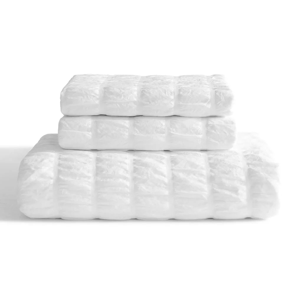 Ntbay 3/2-Piece Ultra Soft and Cozy Textured Seersucker Duvet Cover Set (Not Include Comforter and pillow) - Happy Home Retreat