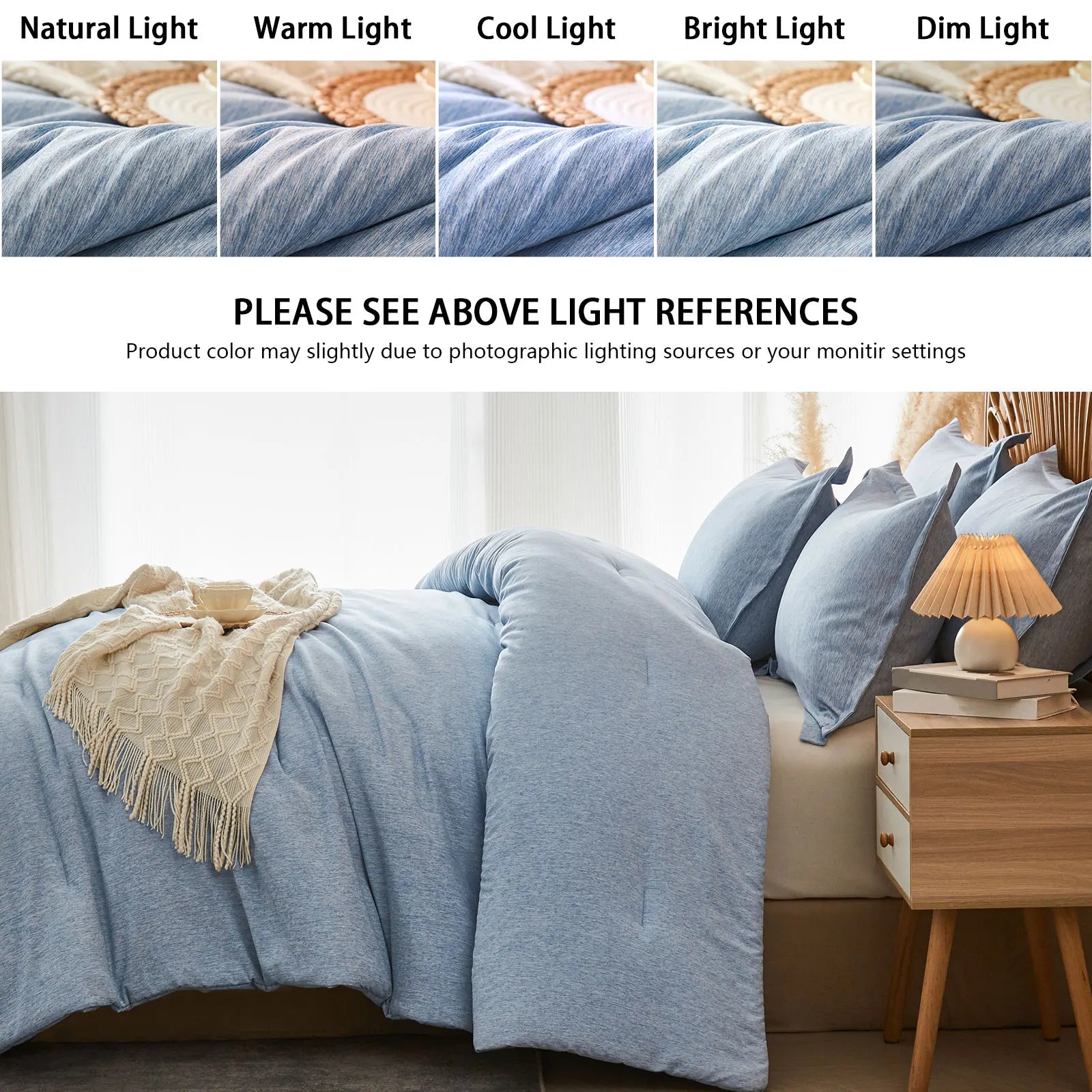 Comforter Sets 2 to 3 Pieces in a Bag Bedding Sets with Comforters Pillowsham Room Decor Cationic Dyeing Process - Happy Home Retreat