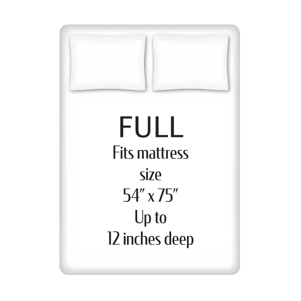 7 Piece Reversible Bed in a Bag Comforter Set with Hypoallergenic Soft Polyester Sheets for Kids Teens and Adults with Storage Bag - Happy Home Retreat