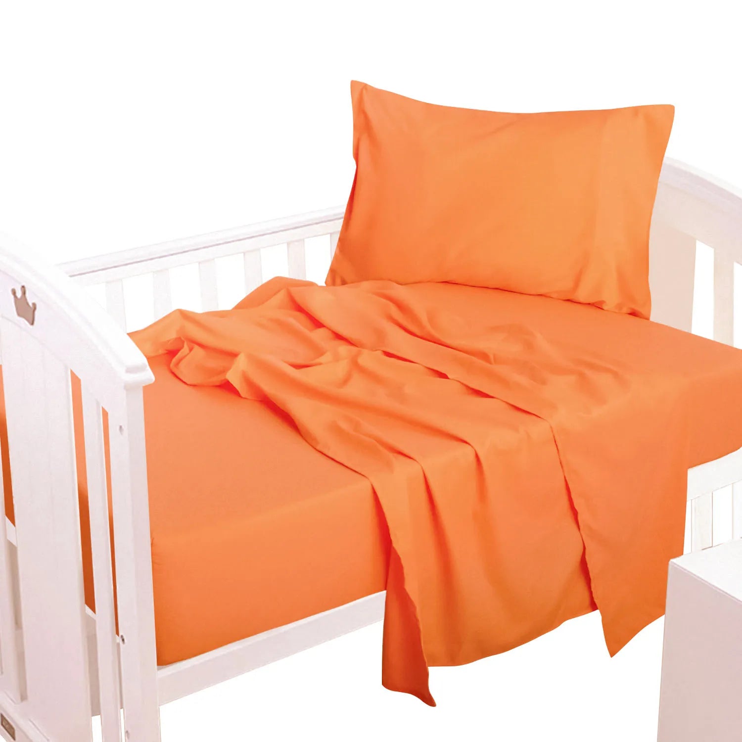 Ntbay 3 Piece Microfiber Toddler Sheet Set Toddler Bedding Set Includes Flat Sheet and Pillowcase - Happy Home Retreat