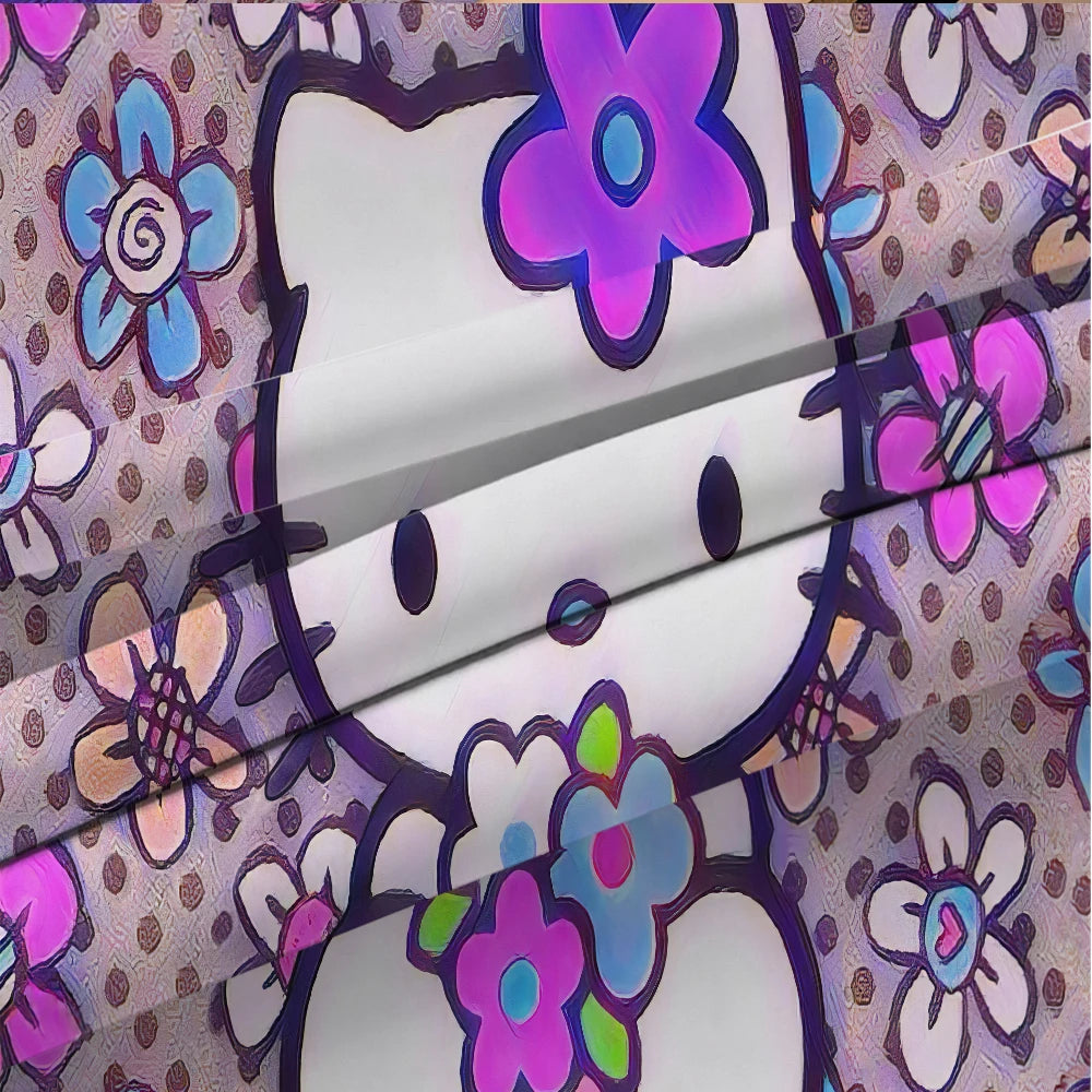 Sanrio Hello Kitty Velvet Bed Sheets Double Bed Soft Elastic Mattress Cover - Happy Home Retreat