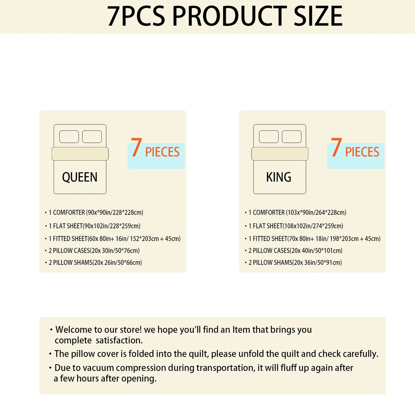 7 Piece Solid Color Cut Flower Design Comforter Set 100 Percent Microfiber Soft and Breathable Bedding Set Ideal Gift - Happy Home Retreat