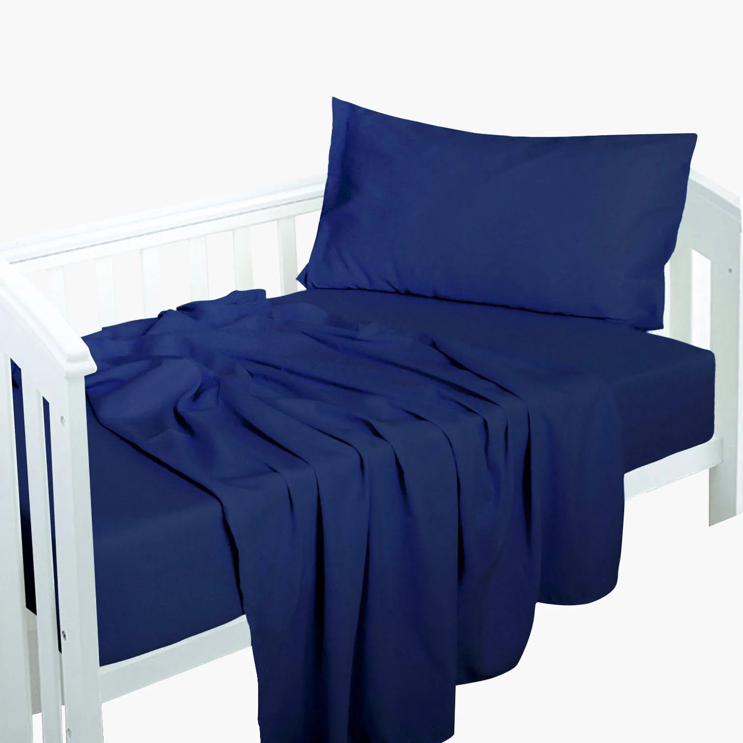 Ntbay 3 Piece Microfiber Toddler Sheet Set Toddler Bedding Set Includes Flat Sheet and Pillowcase - Happy Home Retreat