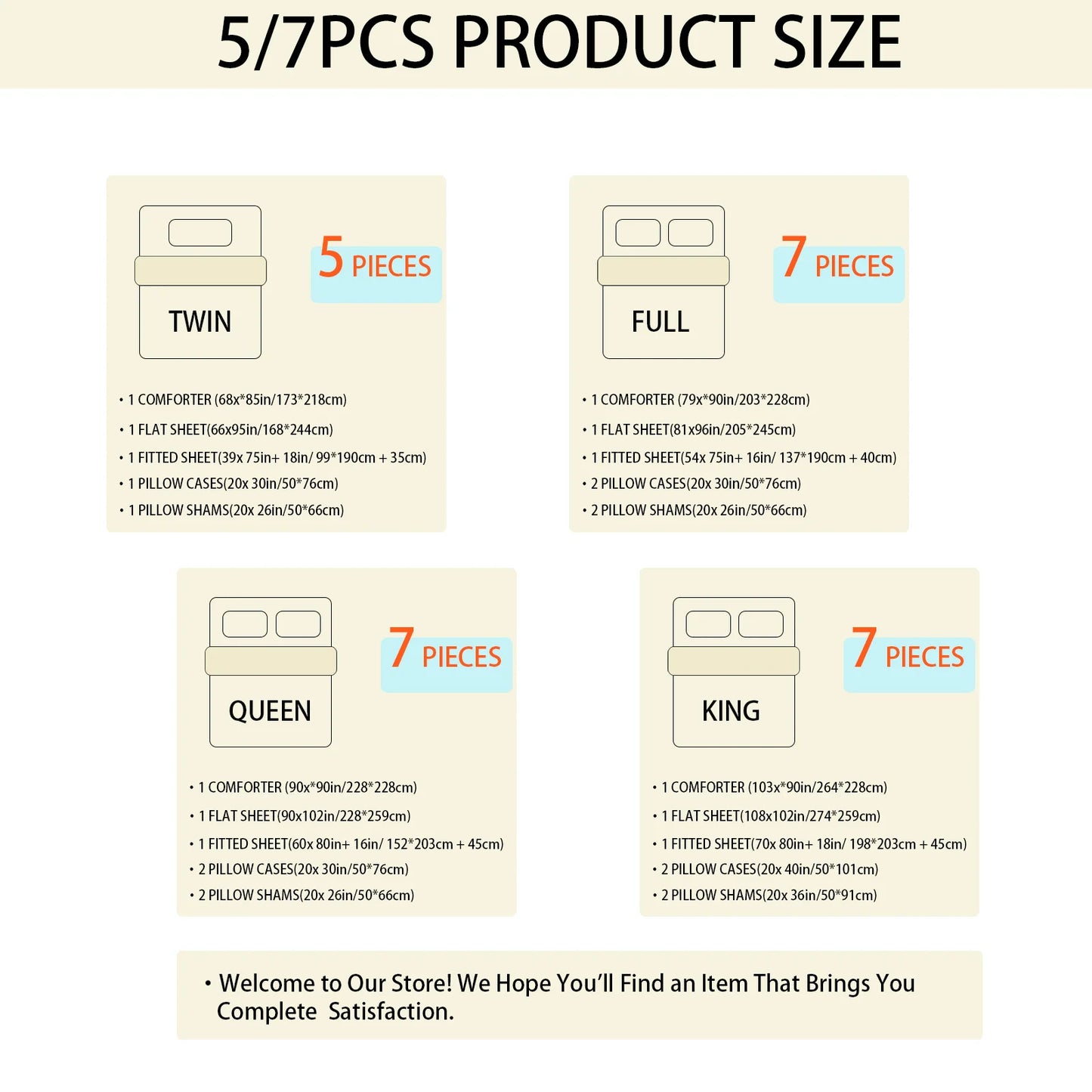 Comforter Sets 2 to 3 Pieces in a Bag Bedding Sets with Comforters Pillowsham Room Decor Cationic Dyeing Process - Happy Home Retreat